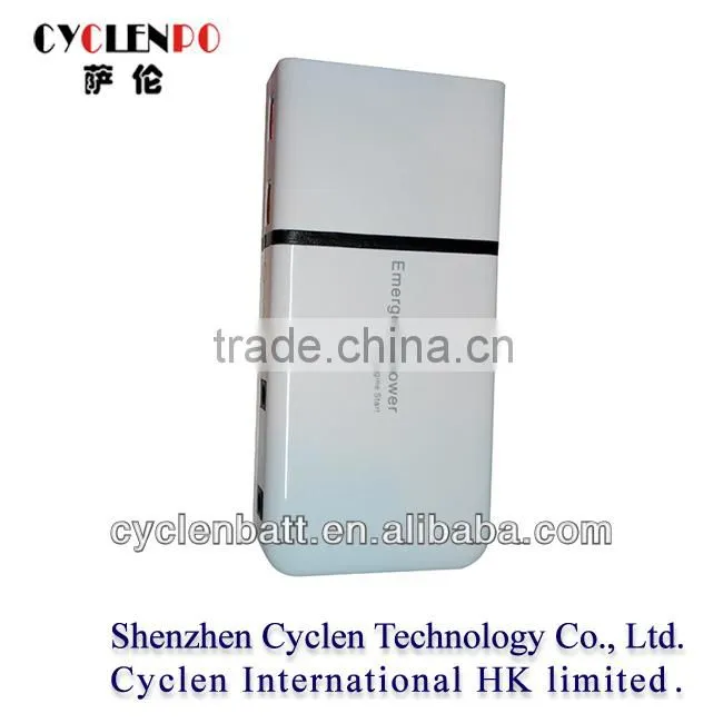 Led hand high brightness lamps mobile portable power bank with8000mah