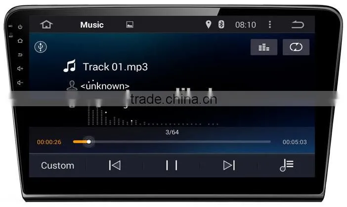 10.2'' car dvd player with reversing camera for VW BORA