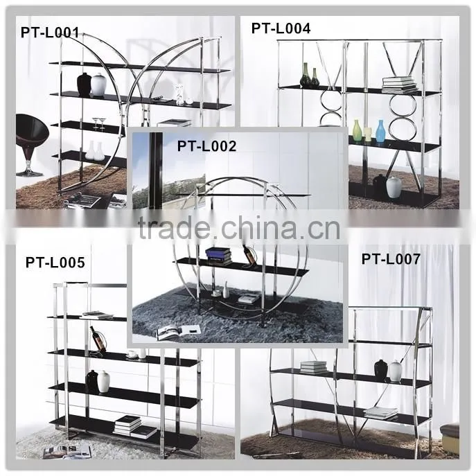 XPT-L002 Metal glass display shelf