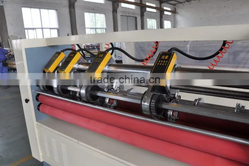 JL-1 BFY cardboard thin blade slitter scorer packing machine