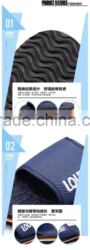 663 LOULUEN Factory Wholesale EVA Indoor Home Slippers