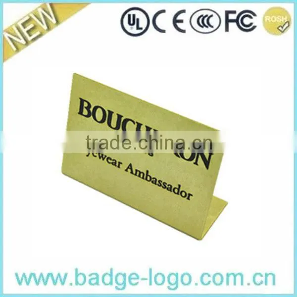 Newest 3D Wholesale Nameplate for Car Club