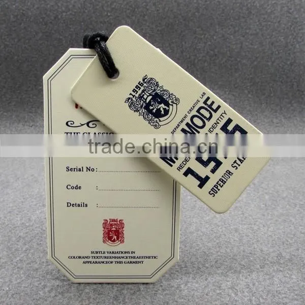 Clothes String Tag Dress Hangtag
