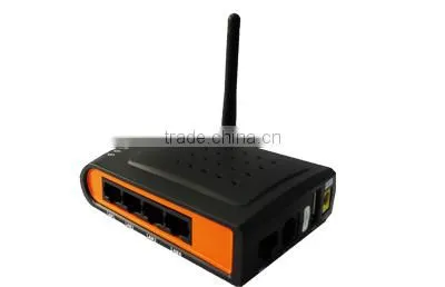 G201N4 Mini desk wireless VoIP ATA 5 RJ 45 ports 1 RJ11 ports