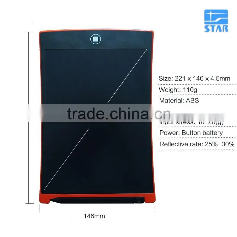 New arrival portable paperless 8.5 inch electronic notepad LCD writing board drawing tablet