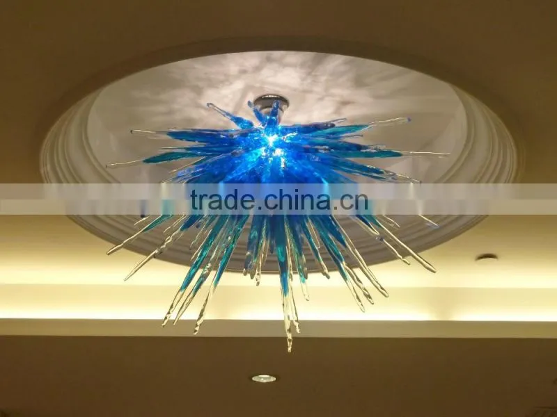 murano hand blown glass ceiling lighting