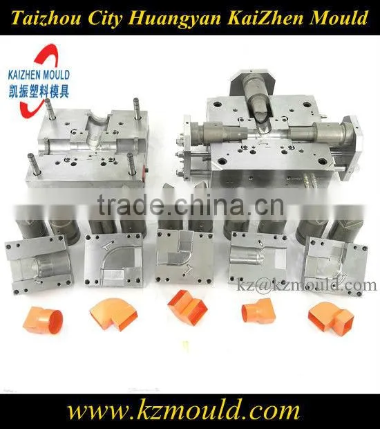 Different type different size plastic tub mould injection pipe fitting mould Huangyan mould factory