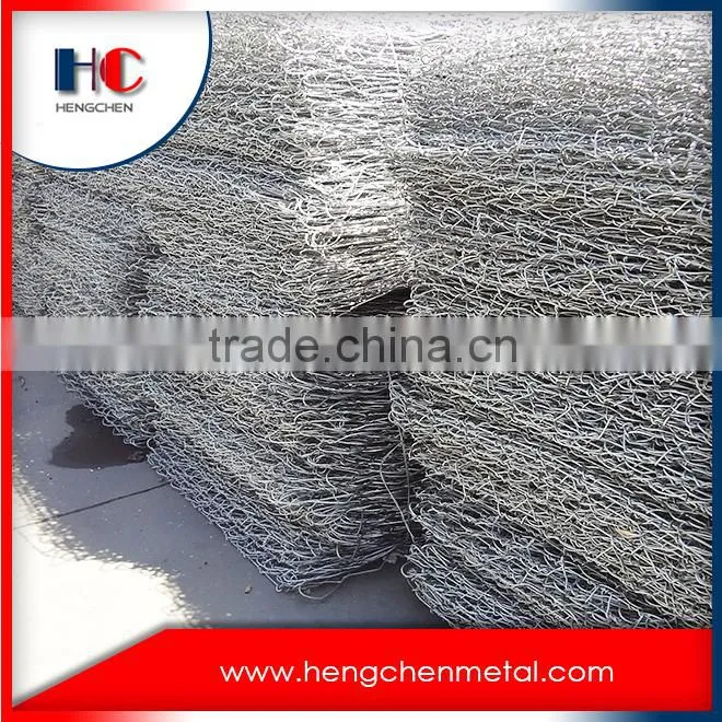 High quality guaranteed galvanized pvc coated low carbon river protection pvc coated gabion box