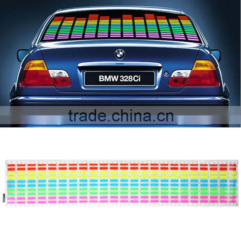 Best quality high brightness el car stickers with fast delivery