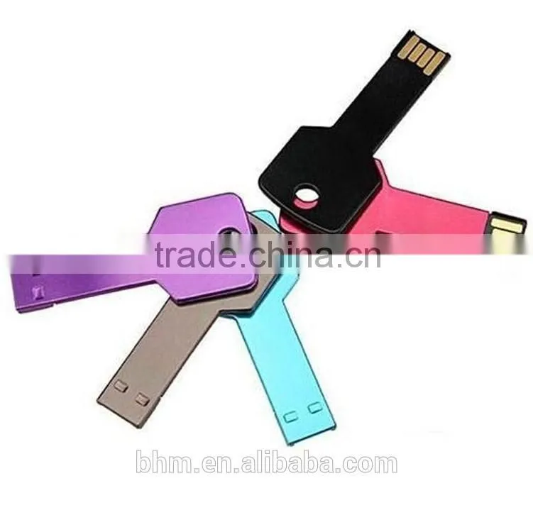 Best selling and portable mini key shape usb flash drives full capacity