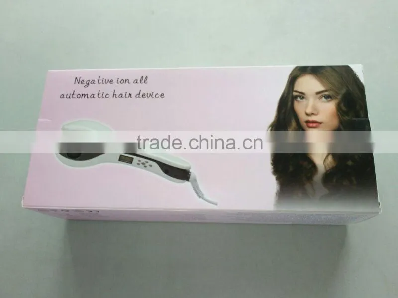 2015 Newest! Negative ion Digital auto hair curl, Magic hair curler, LCD Automatic hair curler, skype/anna294913768
