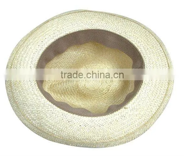 Khaki man straw cap