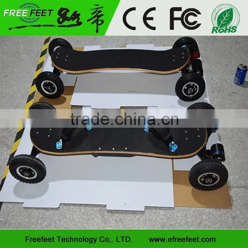 Electric Four Wheel Scooter Self Balance Segwaye Electric Longboard Skateboard