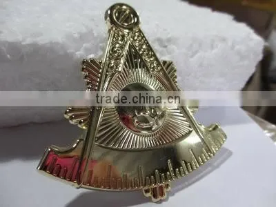 gold blank pin badge,masonic badge ,masonic lapel pins