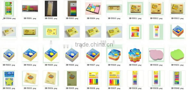 student sticker note pad