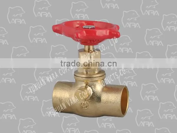 701-31 C X C STOP VALVE BRASS WITH DRAIN
