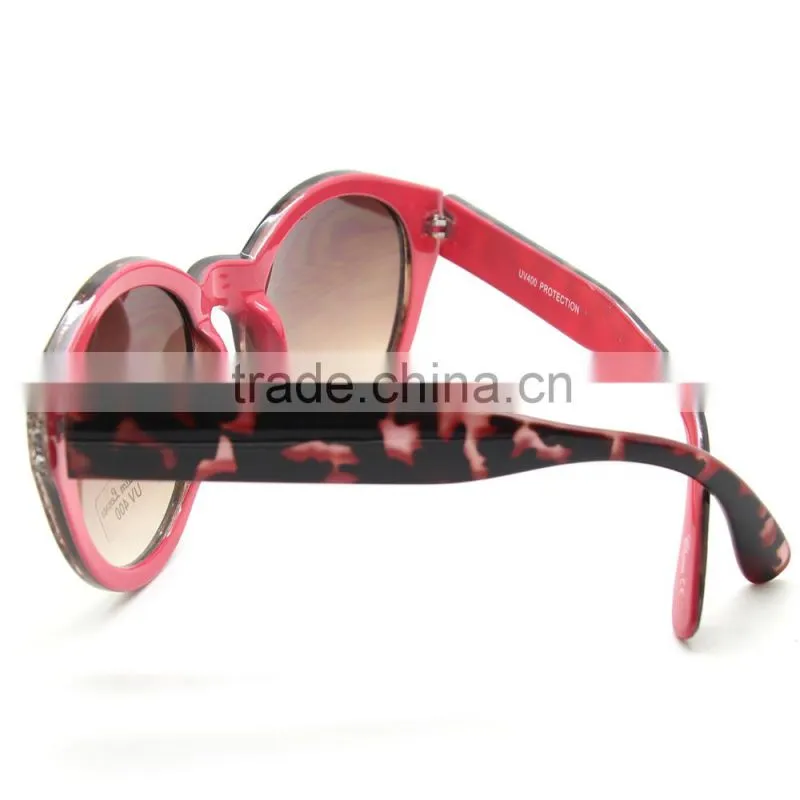 Good quality and competitive price hand made with diamond round sunglasses