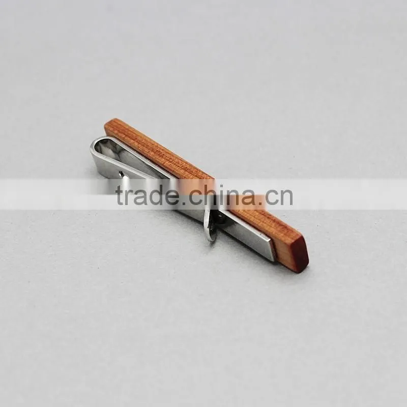 2016 NEW WOOD tie clip & mens tie bar & fashion tie pin TPW003