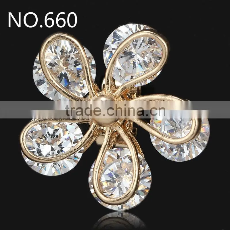 2015 new design claw acrylic rhinestone with metal claw setting sew on clothes decorations-660
