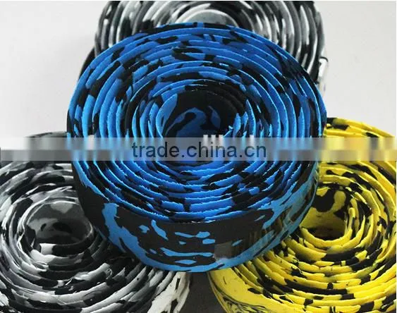 hot sale multicolor bicycle handlebar tape with handlebar plugs/Cycling Handle Belt