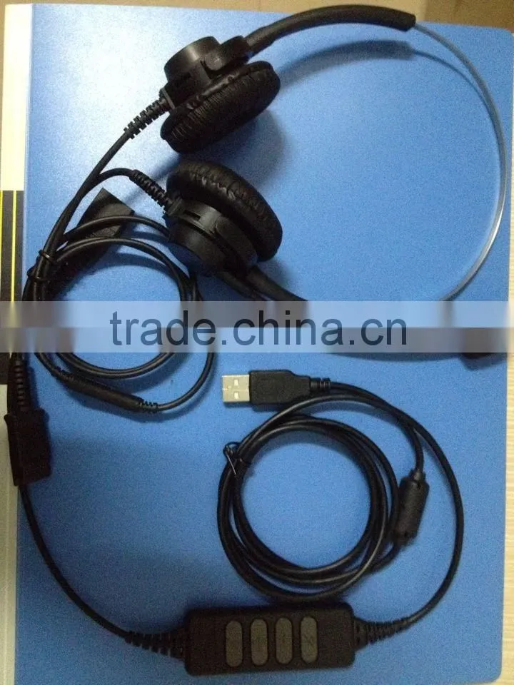 Professional call center RJ9/RJ11 telephone headset