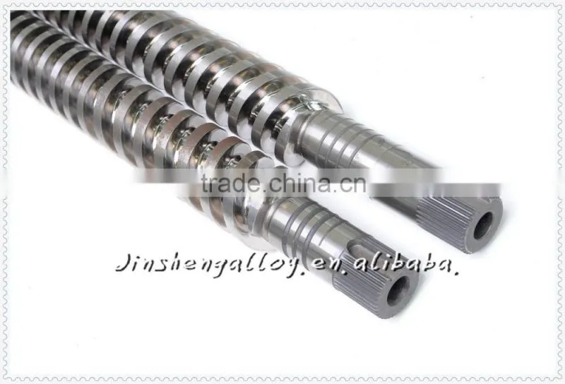Jinsheng High quality parallel twin bimetallic screw barrel Manufacturer