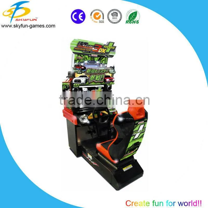 2016 popular car racing game machine arcade game machine for young man