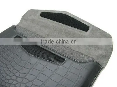 Factory PU leather cover wallet for ipad