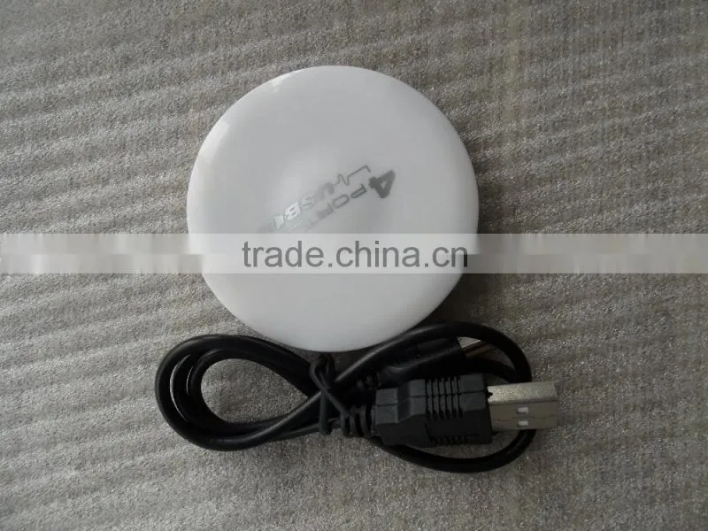 Hot sell High Speed 4 Ports USB 2.0 Hub Portable Circular USB HUB
