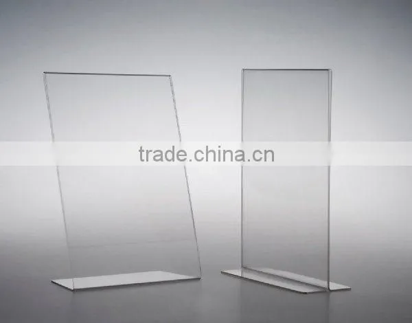 acrylic sign holder