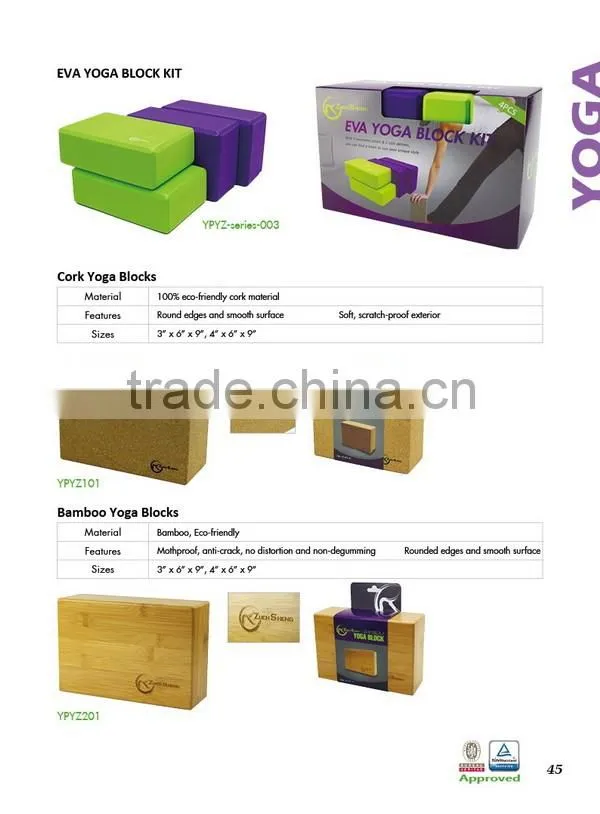 ZHENSHENG eva foam yoga block