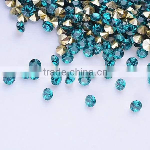 Fashion design point back 10ss crystal hotfix rhinestones