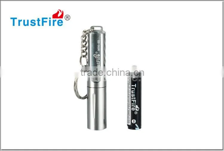 trustfire MINI-03 mini 200LM with 1*10440 rechargeable led flashlight tool keychain