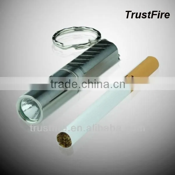 trustfire MINI-03 Led Stainless Steel Flashlight mini keychain flashlight 200LM with 1*10440 battery