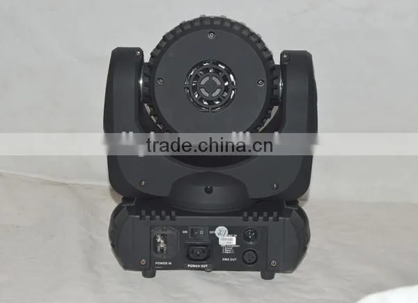 LED wash light moving head 12PCS 10w rgbw stage light with rainbow effect