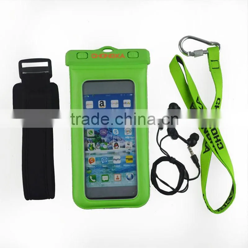2016 IPX 8 Cell Phone Vinyl Waterproof Beach Bag