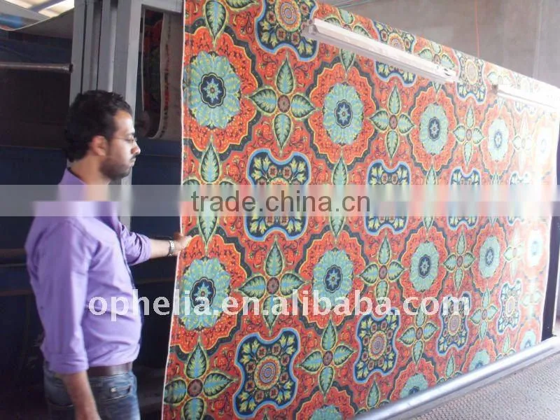 Best price 100% polyester Needle Punched Nonwoven Plain Surface Printed Carpet