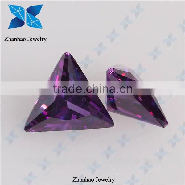 Amethyst triangle loose rough amethyst cheap gemstone