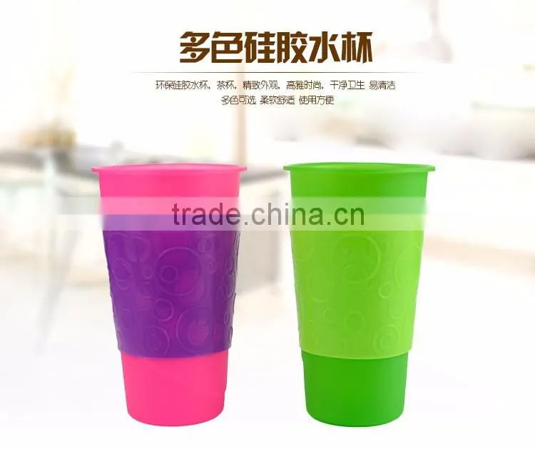 unbreakable High Quality Silicone Collapsible Travel Mug