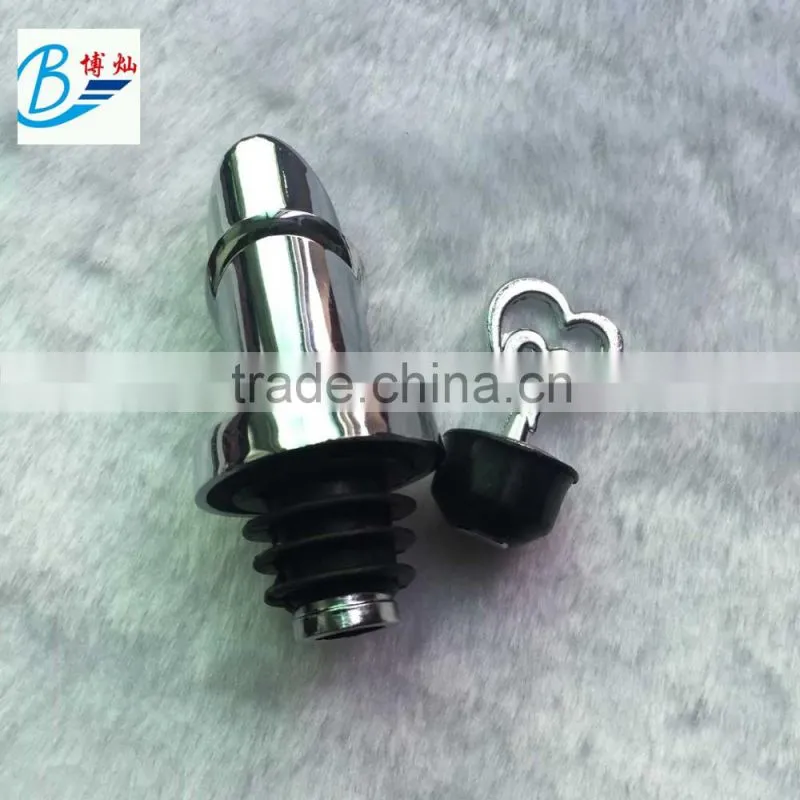 Wine pourer two heart wine poure cute design wine pourer