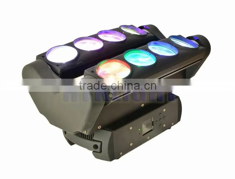 8*10W 4in1 led moving head beam spider