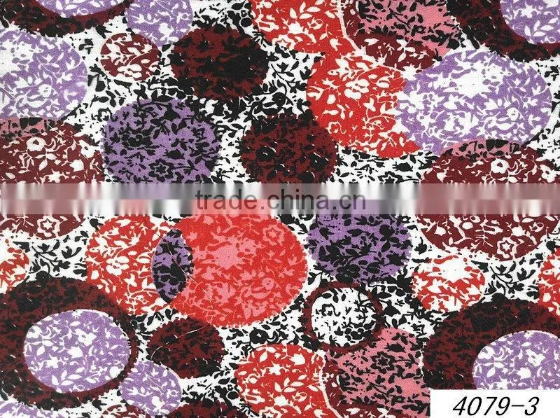 Beautiful 100% rayon printed woven fabric