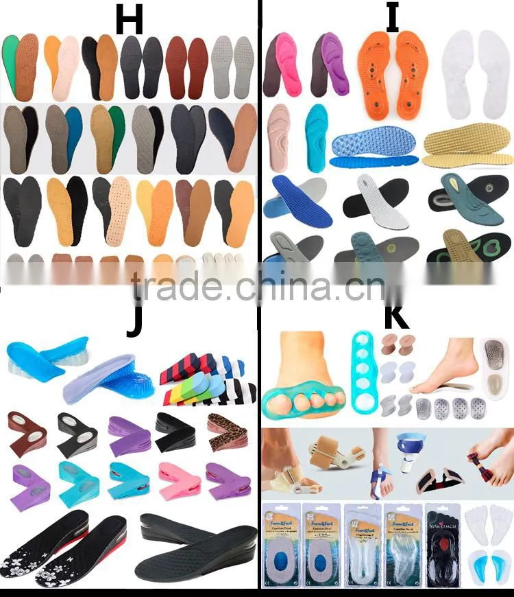 TPR honeycomb gel height increasing insoles