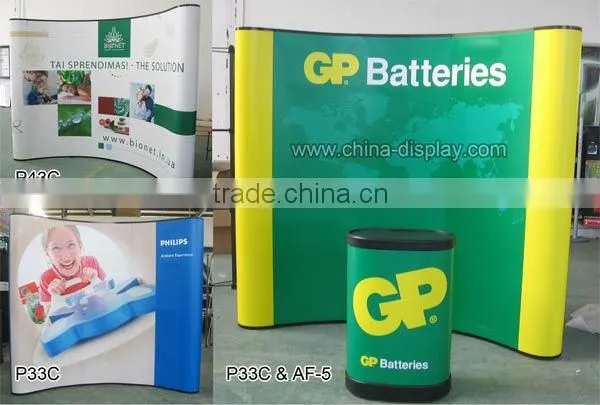 Magnetic pop up display pop up frame