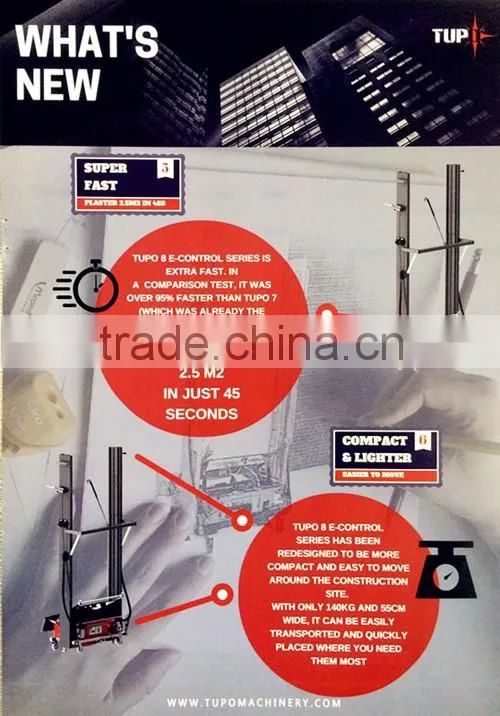 Cement plastering machine / Automactic operate wall plastering
