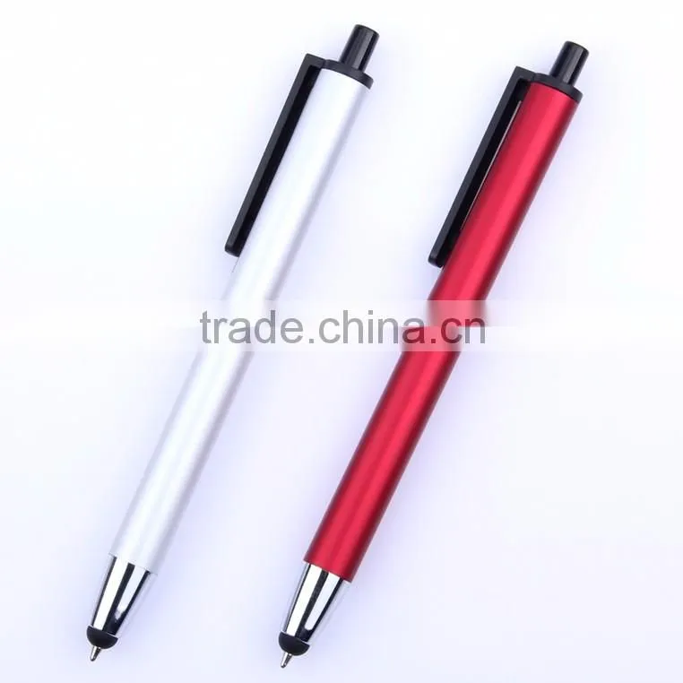 Advertising plastic stylus pen simple design touch stylus pen