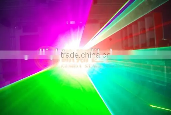 5w Rgb Laser stage lighting full color laser light for DJ