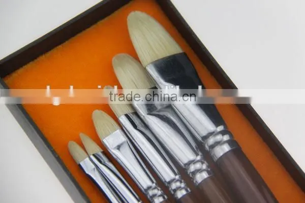 Best seller! 6pcs Artist brush,Paint brush,Artist painting brush,Wooden brush for painting