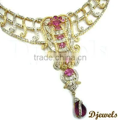 Diamond Necklaces, Gold Necklaces, Diamond jewellery