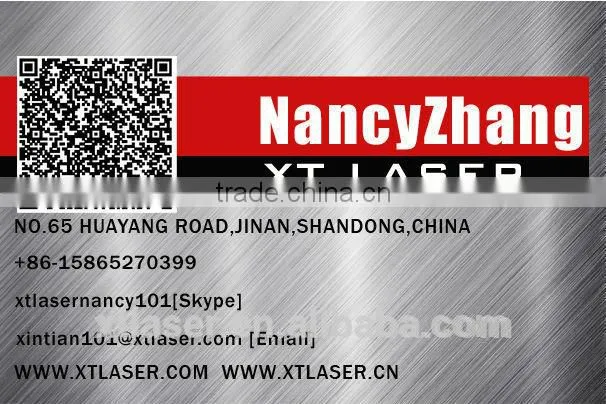 High quality aluminum fabric laser cutting machine eastern price
